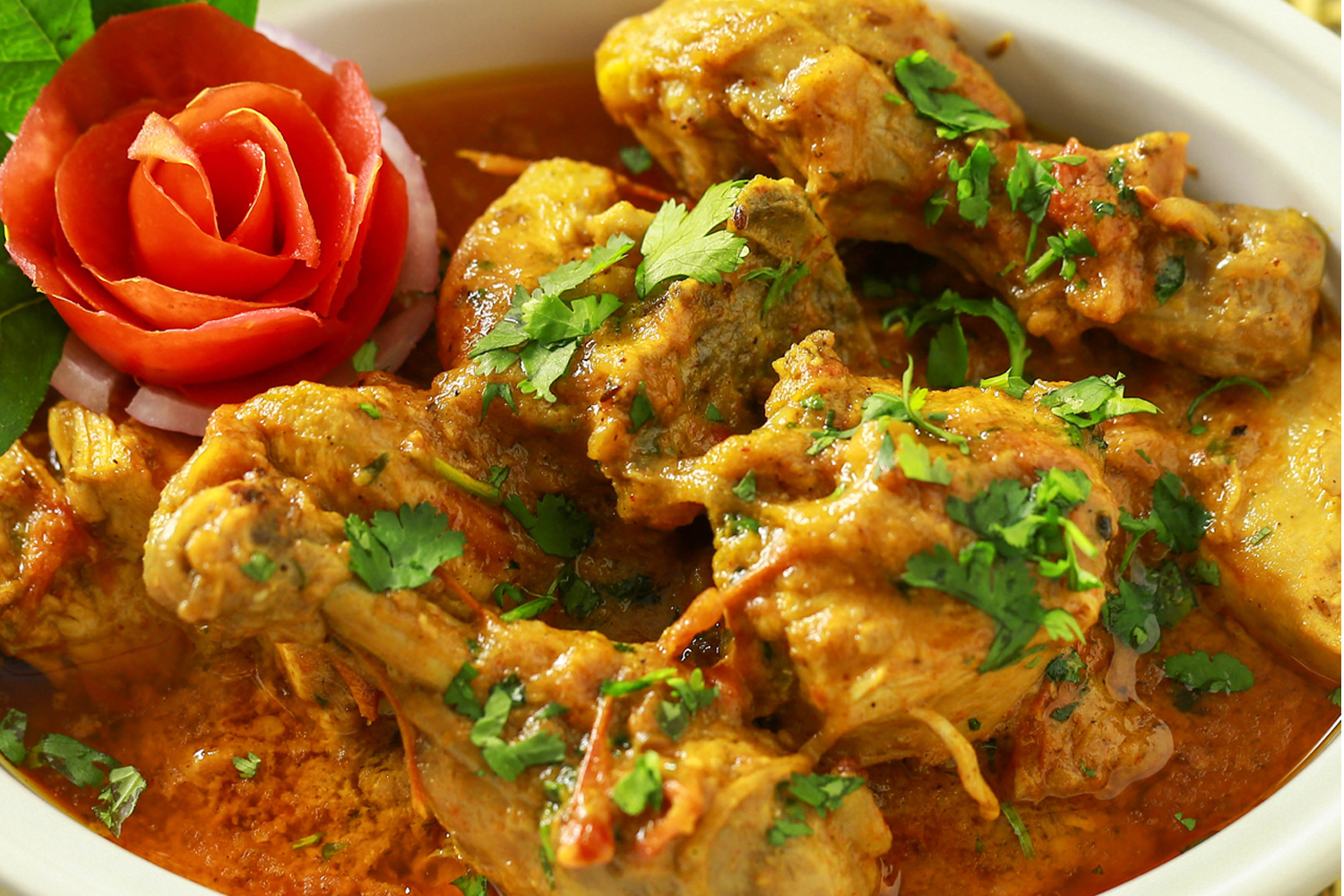 Creamy Chicken Salan